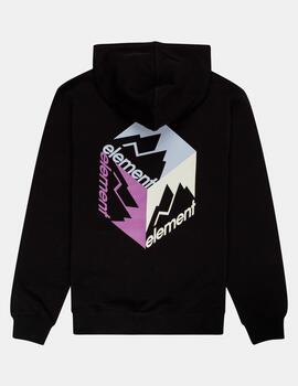 Sudadera Capucha ELEMENT JOINT CUBE - Flint Black