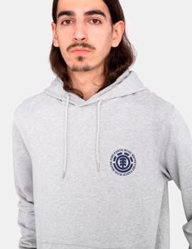 Sudadera Capucha ELEMENT SEAL BP - Mid Grey Heather