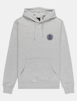 Sudadera Capucha ELEMENT SEAL BP - Mid Grey Heather