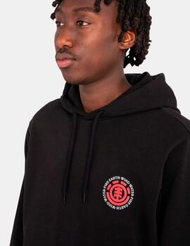 Sudadera Capucha ELEMENT SEAL BP - Flint Black