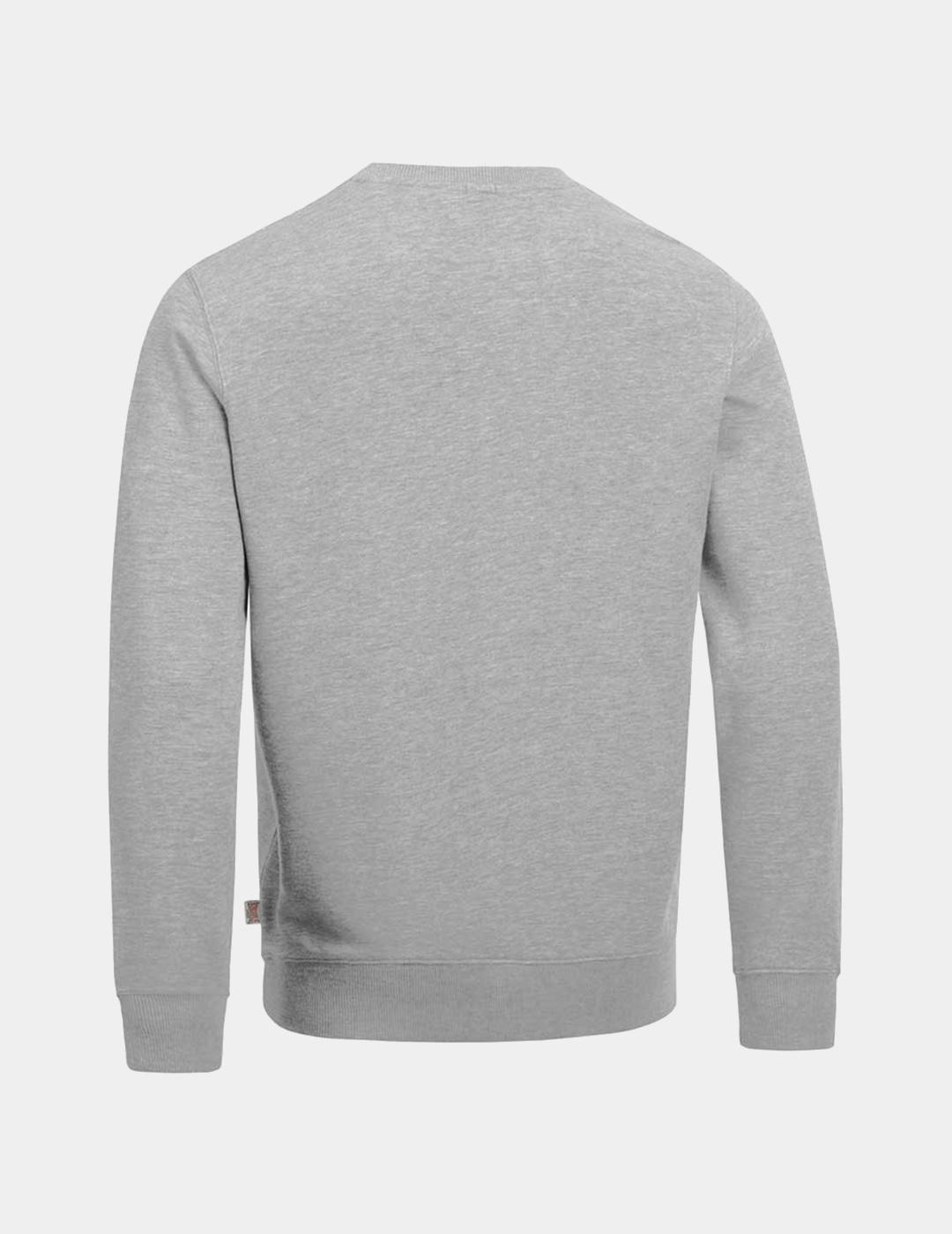 Sudadera Crew LONSDALE LONGRIDGE - Marl Grey