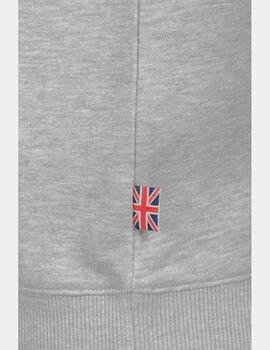 Sudadera Crew LONSDALE LONGRIDGE - Marl Grey