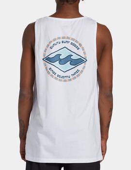 Camiseta Tirantes BILLABONG ROTOR DIAMOND - White