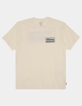 Camiseta BILLABONG WALLED - Off White