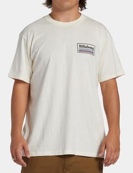 Camiseta BILLABONG WALLED - Off White