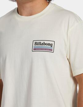 Camiseta BILLABONG WALLED - Off White