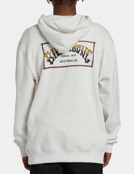 Sudadera Capucha BILLABONG SANDS OTLR - Light Grey Heather