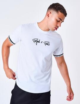 Camiseta PXP T231023 - Blanco/Negro