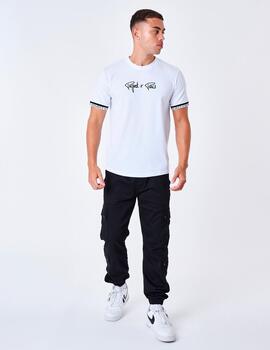 Camiseta PXP T231023 - Blanco/Negro