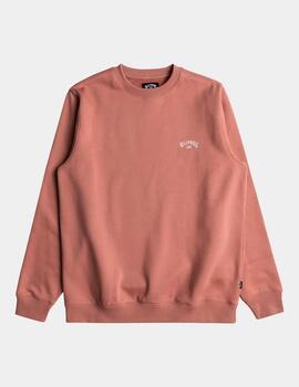 Sudadera Crew BILLABONG ARCH OTLR - RoseWood