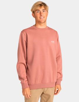 Sudadera Crew BILLABONG ARCH OTLR - RoseWood