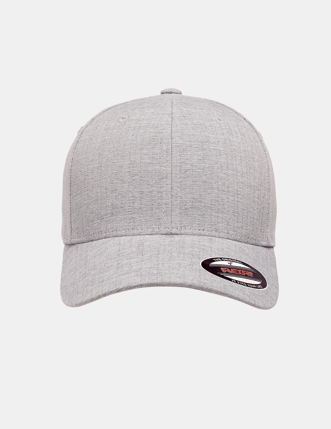 Gorra FLEXFIT HEATHERLIGHT - Melange Silver