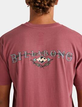 Camiseta BILLABONG CROSSBOARDS - Rose Dust