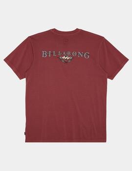 Camiseta BILLABONG CROSSBOARDS - Rose Dust