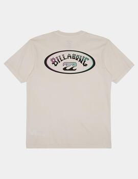 Camiseta BILLABONG CROSSBOARDS - Off White