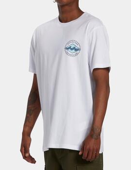 Camiseta BILLABONG ROTOR DIAMOND - White