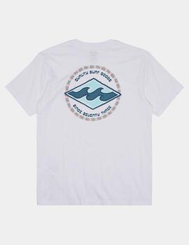 Camiseta BILLABONG ROTOR DIAMOND - White