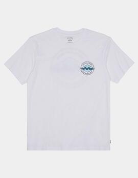 Camiseta BILLABONG ROTOR DIAMOND - White