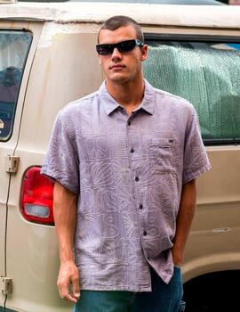 Camisa BILLABONG SUNDAYS WVTP - Grey Violet