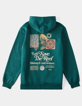 Sudadera Capucha BILLABONG RESTORE OTLR - Evergreen