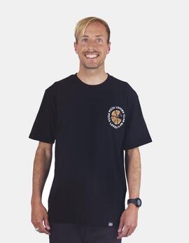 Camiseta AMERICAN SOCKS LOVE PIZZA OR DIE - Black