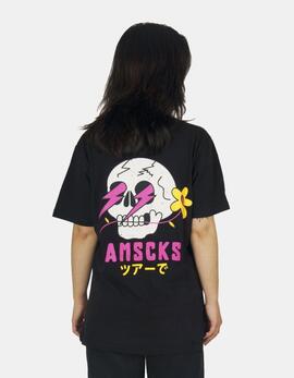 Camiseta AMERICAN SOCKS JAPAN TOUR - Black