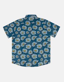 Camisa American Socks DAISIES - Blue