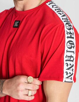 Camiseta GIANNI KAVANAGH MESSAGE - Rojo