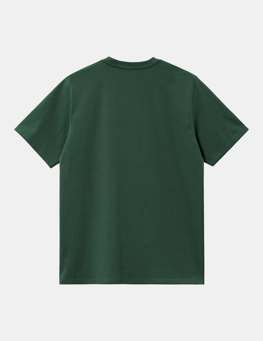 Camiseta CARHARTT POCKET - Duck Green