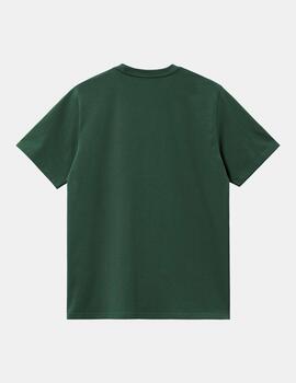 Camiseta CARHARTT POCKET - Duck Green
