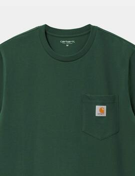 Camiseta CARHARTT POCKET - Duck Green