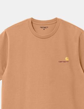 Camiseta CARHARTT AMERICAN SCRIPT - Peanut