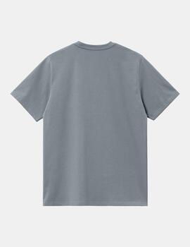 Camiseta CARHARTT SCRIPT - Dove Grey / Wax