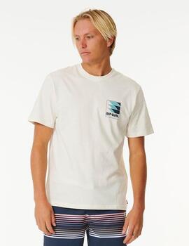 Camiseta RIP CURL SURF REVIVAL LINE UP - Bone