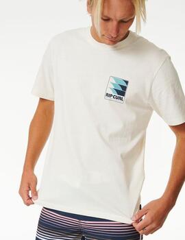 Camiseta RIP CURL SURF REVIVAL LINE UP - Bone