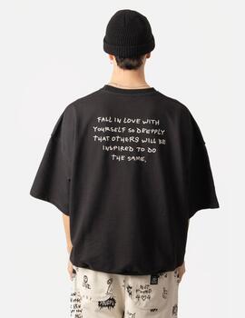 Camiseta KAOTIKO URBAN BOY OVERSIZE - Black