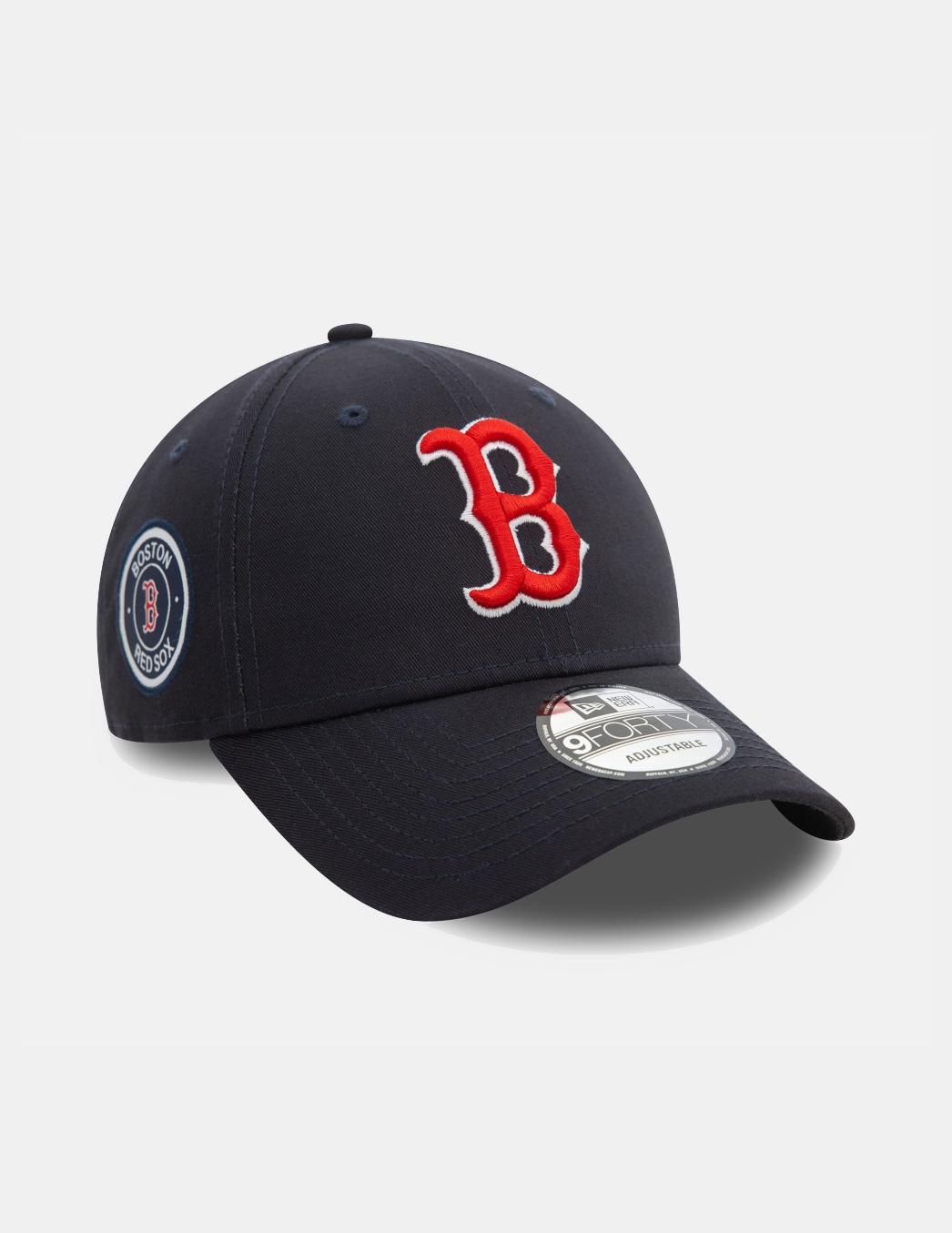 Gorra NEW ERA MLB SIDE PATCH 940 BOSRED - Navy