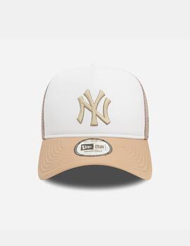 Gorra NEW ERA WORLD SERIES TRUCKER NEYYANCO - Med Beige