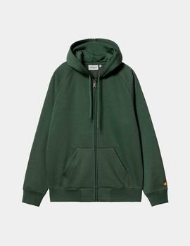 Sudadera Cap. Abierta CARHARTT HOODED CHASE - Sycamore Tree