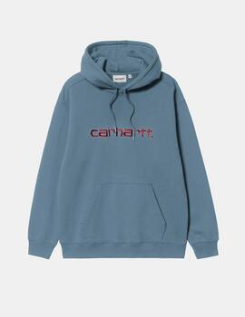 Sudadera W' HOODED CARHARTT - Positano / Malbec