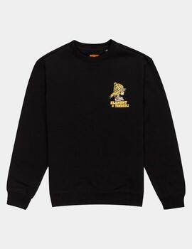 Sudadera Crew ELEMENT BIRDS EYE - Faded Black