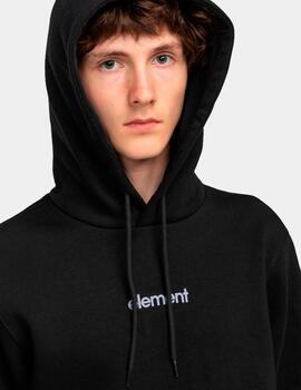 Sudadera Capucha ELEMENT SIMPLE LOGO - Faded Black