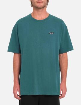 Camiseta VOLCOM PISTOL STONE LSE - Evergreen