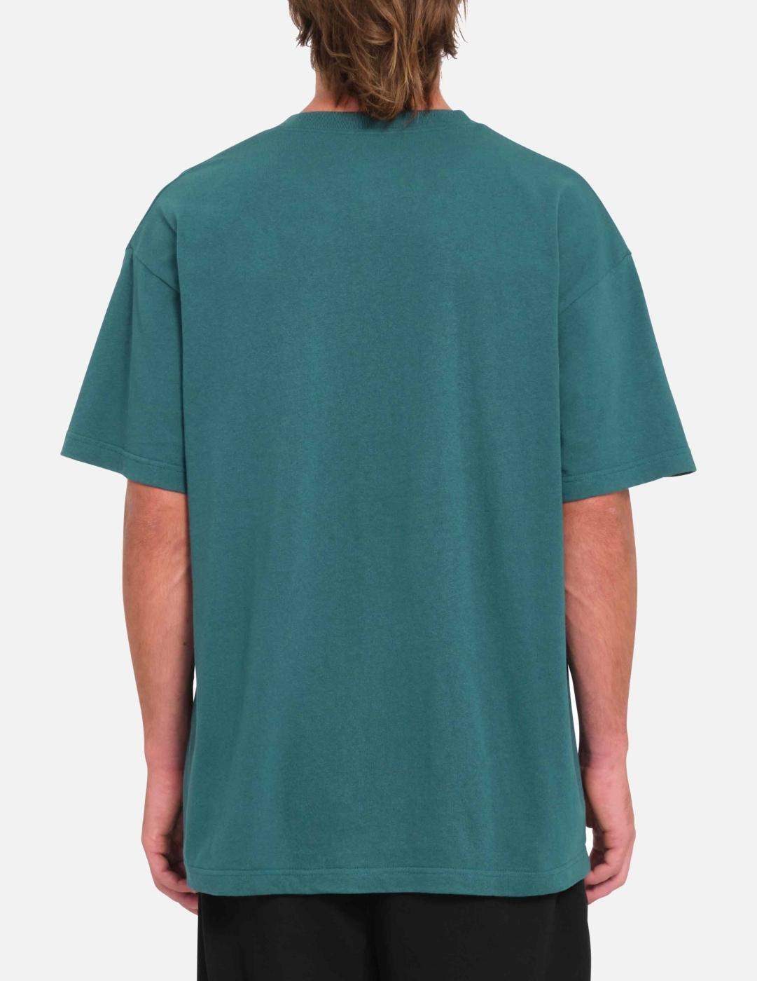 Camiseta VOLCOM PISTOL STONE LSE - Evergreen