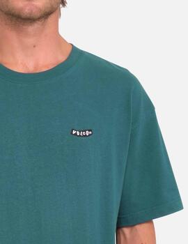 Camiseta VOLCOM PISTOL STONE LSE - Evergreen