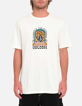 Camiseta VOLCOM SACRED STONE - Off White