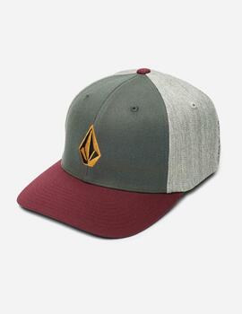 Gorra VOLCOM FULL STONE  FLEXFIT - Merlot