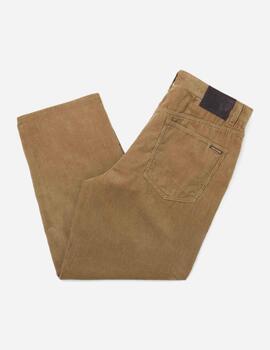 Pantalón VOLCOM BILLOW TAPERED CORD - Khaki