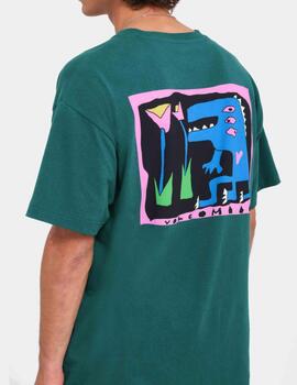 Camiseta VOLCOM ARTHUR DINO - Evergreen