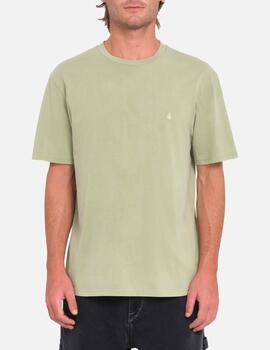 Camiseta VOLCOM SOLID STONE EMB - Green Tea